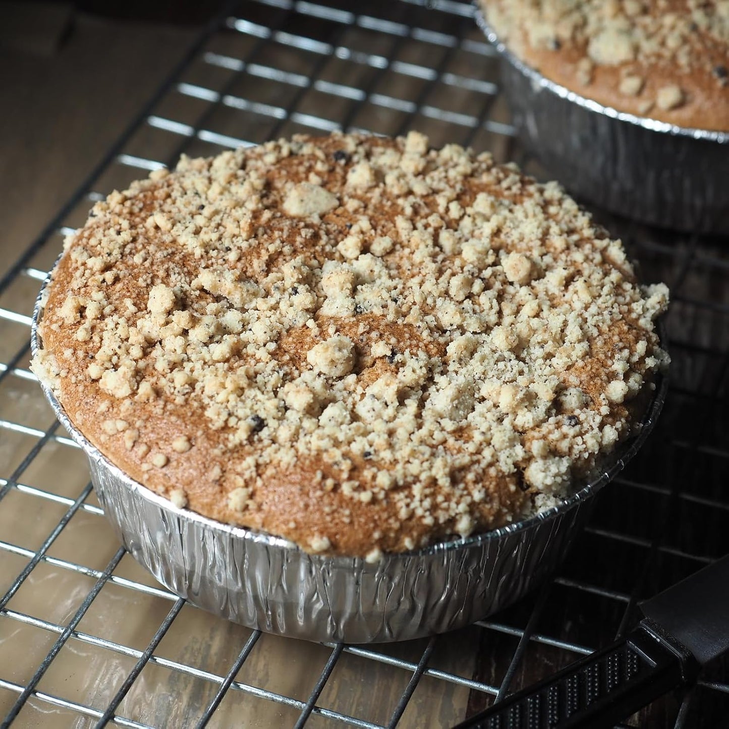 30 Pack Aluminum Foil Pie Pans 8.46" Round - Disposable Non-stick Baking Pans for Pies, Quiches, Tarts - Silver - Ideal for Cooking, Reheating, Parties