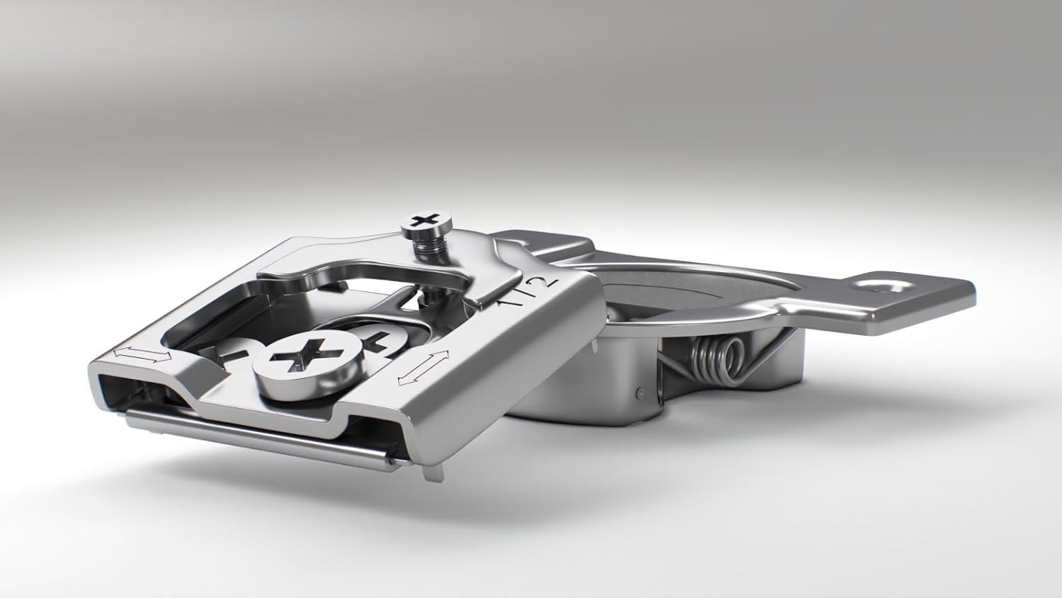 30-Pack Berta Soft Closing Face Frame Cabinet Hinges - 1/2 inch Overlay, 105 Degree, 6-Ways Adjustment, Concealed Kitchen Door Hinges with Screws (30 Pieces)