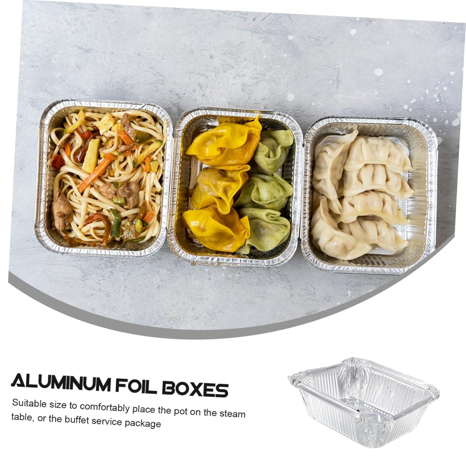 30-Pack Heavy Duty Aluminum Foil Pans for Air Fryer and Grill - Disposable Baking Trays for Barbecue - 450ml Size