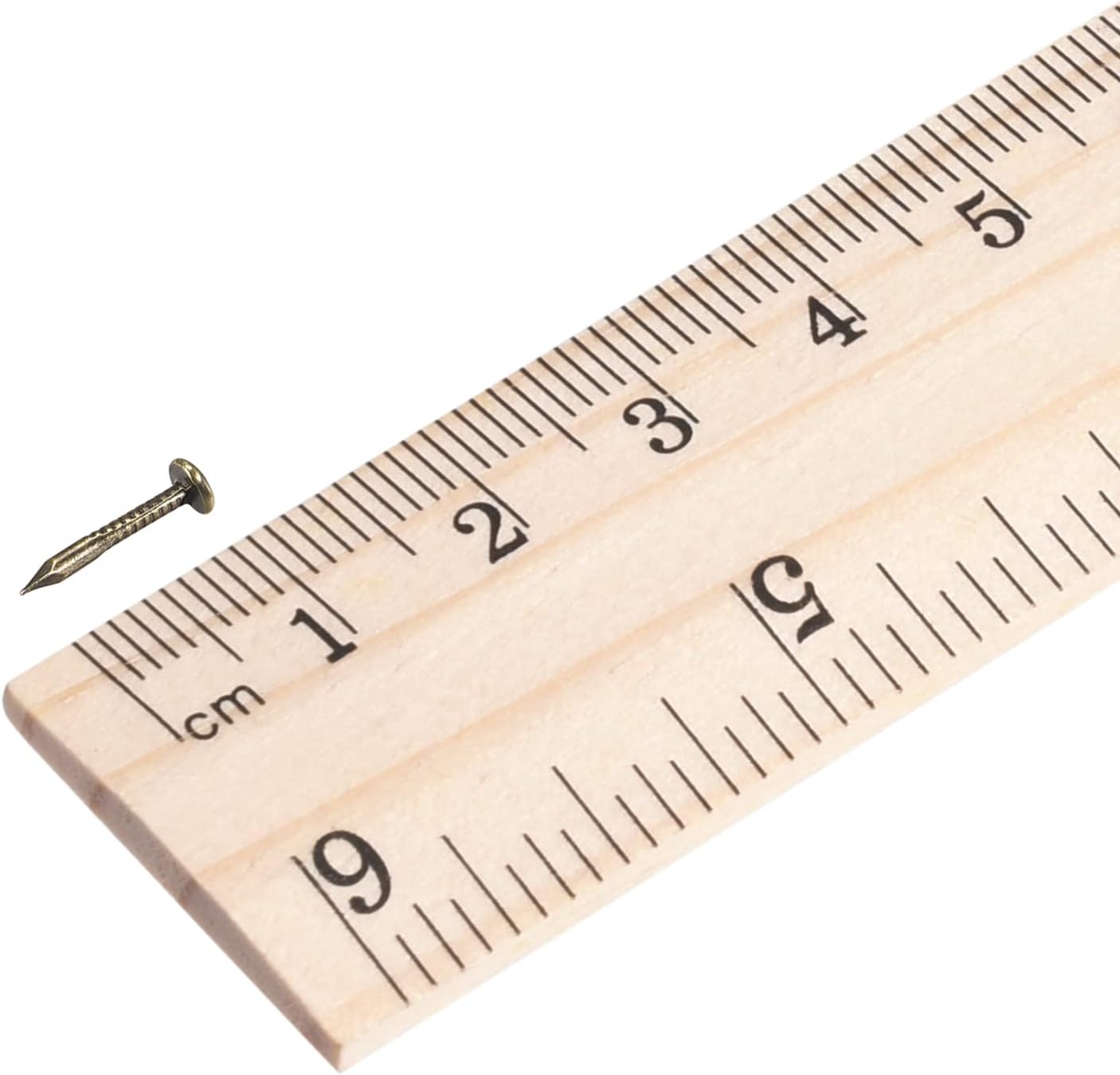 300pcs 1.2x10mm Bronze Tone Small Tiny Nails for Wooden DIY Decorative Pictures Boxes