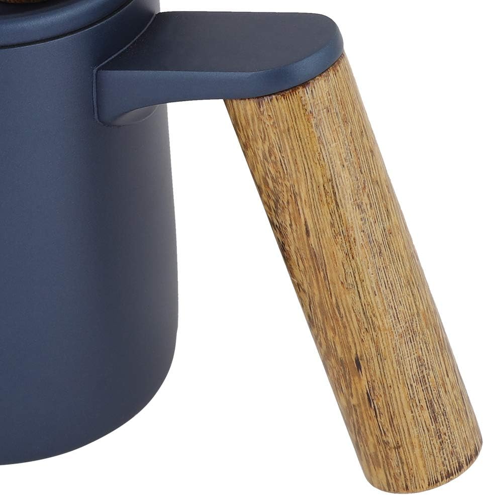 304 Stainless Steel Gooseneck Spout Kettle for Coffee and Tea - Blue Color