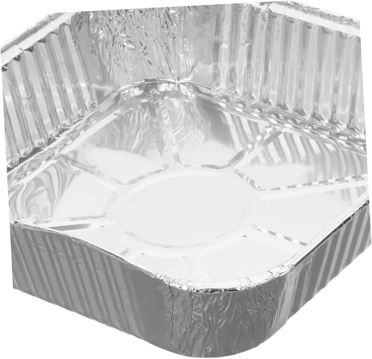30pcs Square Aluminum Foil Baking Pans - Heat Resistant Disposable Bakeware for Air Fryer and Oven, Ideal for Baking and Roasting