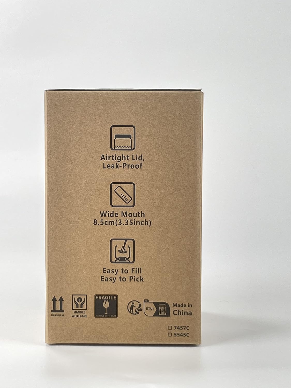 34oz Luvan Pickle Jar with Strainer Flip and Airtight Lid - Glass Pickle Storage Container for Olive, Jalapeno, and Sliced Pickles - Dishwasher Safe Jar with Juice Separator