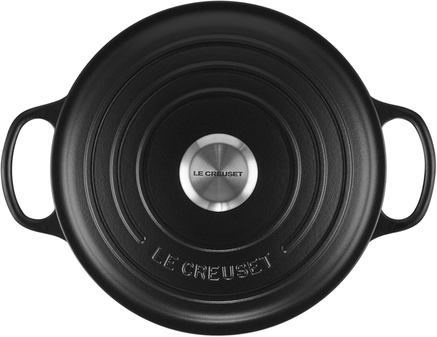 3.5 qt. Le Creuset Signature Sauteuse Oven in Licorice Enameled Cast Iron