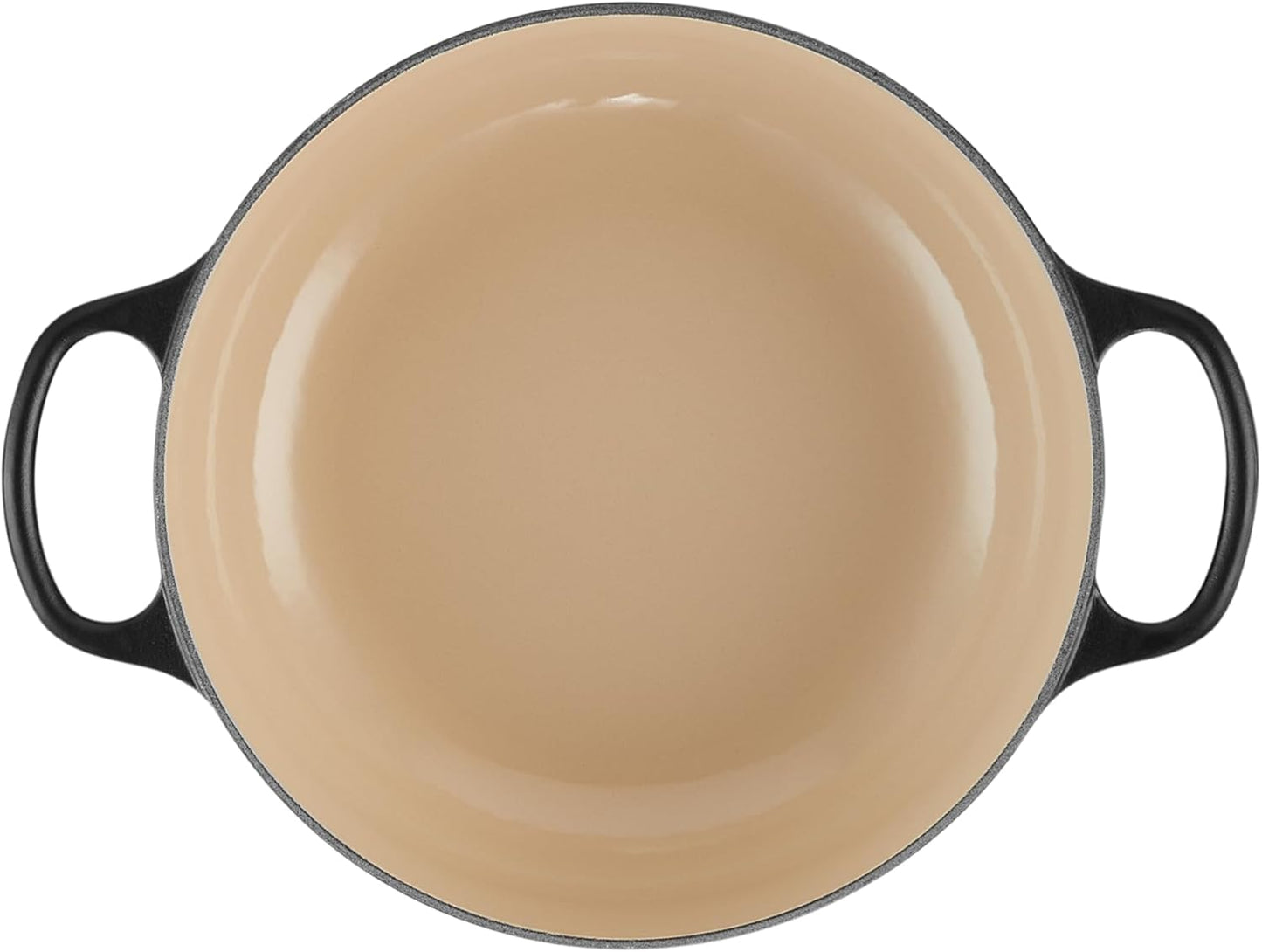 3.5 qt. Le Creuset Signature Sauteuse Oven in Licorice Enameled Cast Iron