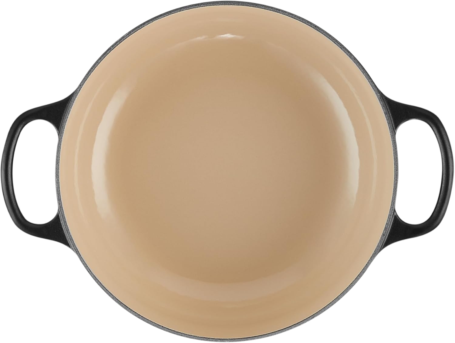 3.5 qt. Le Creuset Signature Sauteuse Oven in Licorice Enameled Cast Iron
