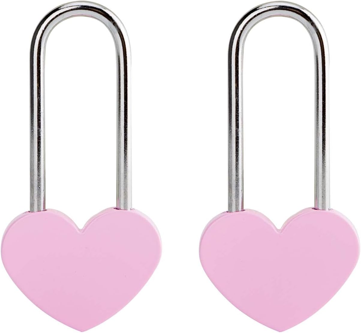 3.5" VeYocilk Love Lock Set with Mini Heart Shaped Locks