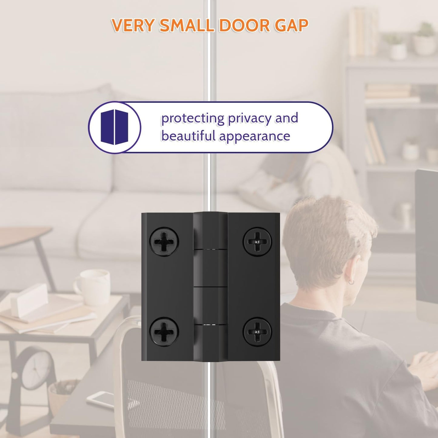 36" Bifold Barn Door Hardware Kit - Space Saving Folding Design, Black Corrosion-Resistant Finish - WildKart