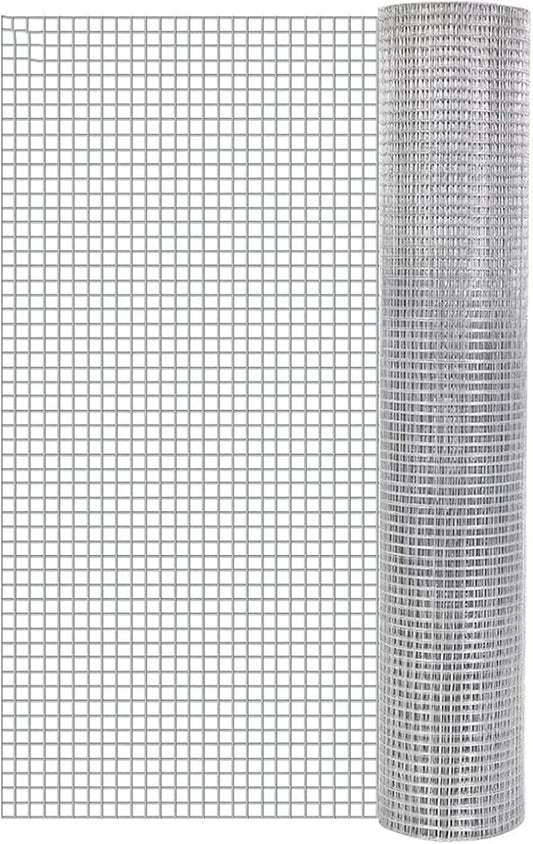 39" X 118" 304 Stainless Steel Welded Wire Mesh for Rodent Cages, Chicken Wire Garden Supports, and Snake Fencing