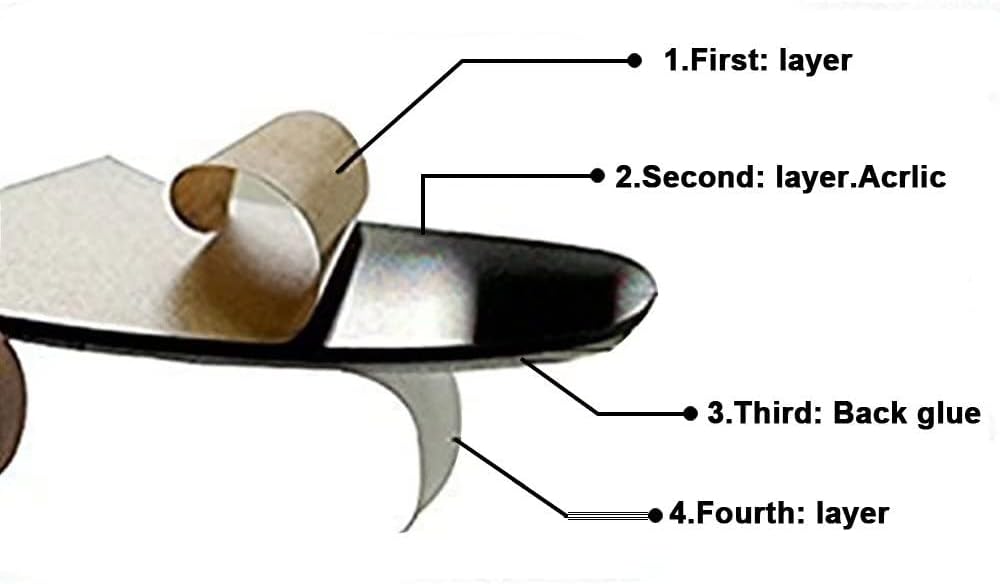 3D Flower Mirror Wall Stickers - Family Decals for Living Room Decor - Home Decorations for Office, Bedroom, and Sofa - Light Purple Mirror Decals - 48x64 inch