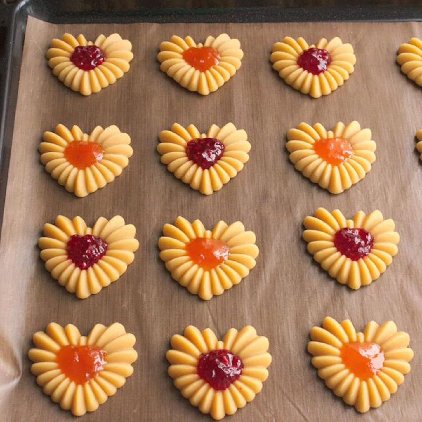 3D Wooden Cookie Biscuit Mold for Halloween, Thanksgiving, and Christmas DIY Baking - Love B Design, 10x10x2 Inches