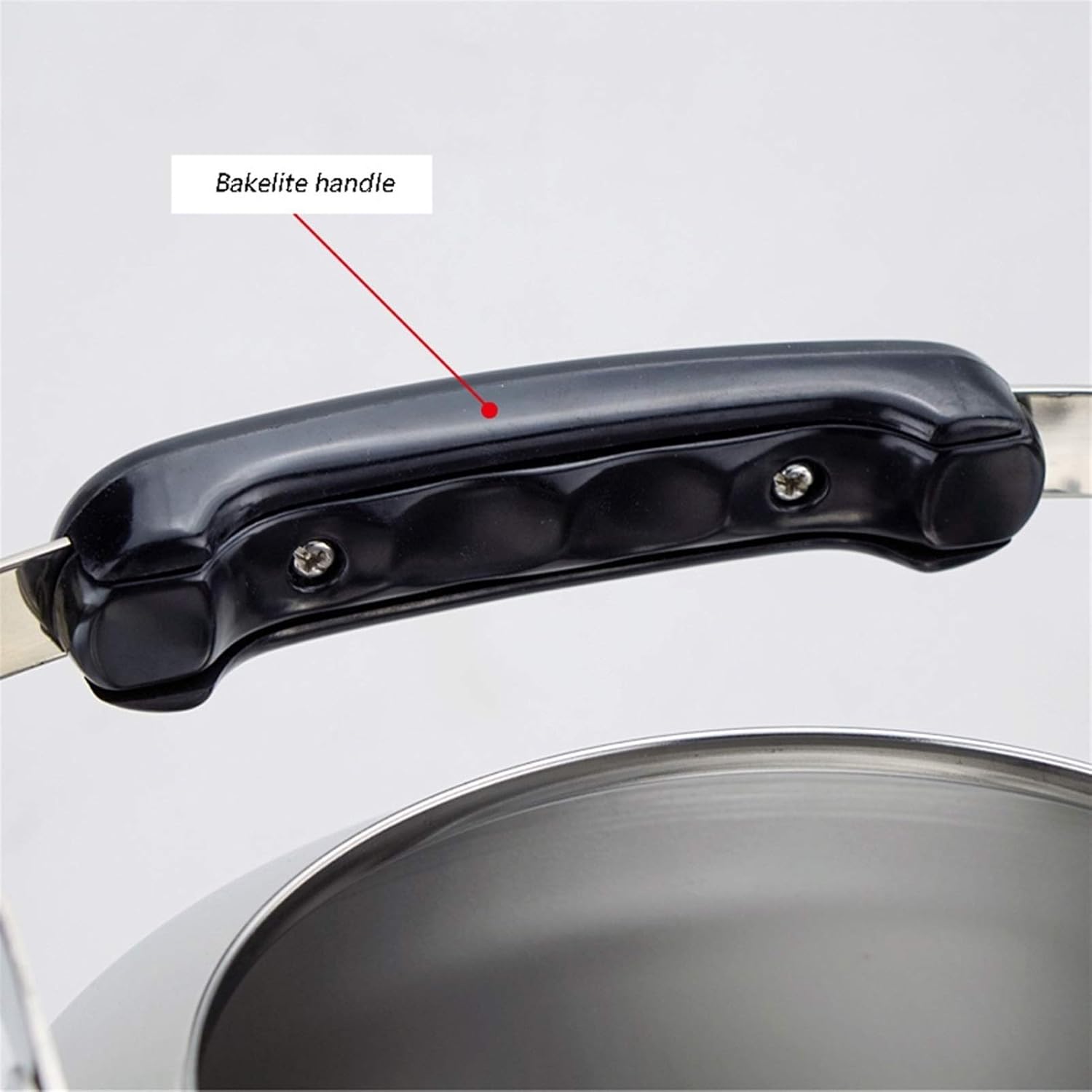 3L Stainless Steel Stovetop Tea Kettle with Whistle and Ergonomic Handle - Food Grade Teapot