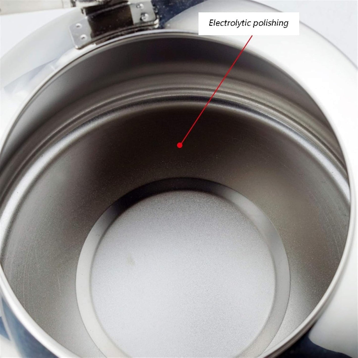 3L Stainless Steel Stovetop Tea Kettle with Whistle and Ergonomic Handle - Food Grade Teapot