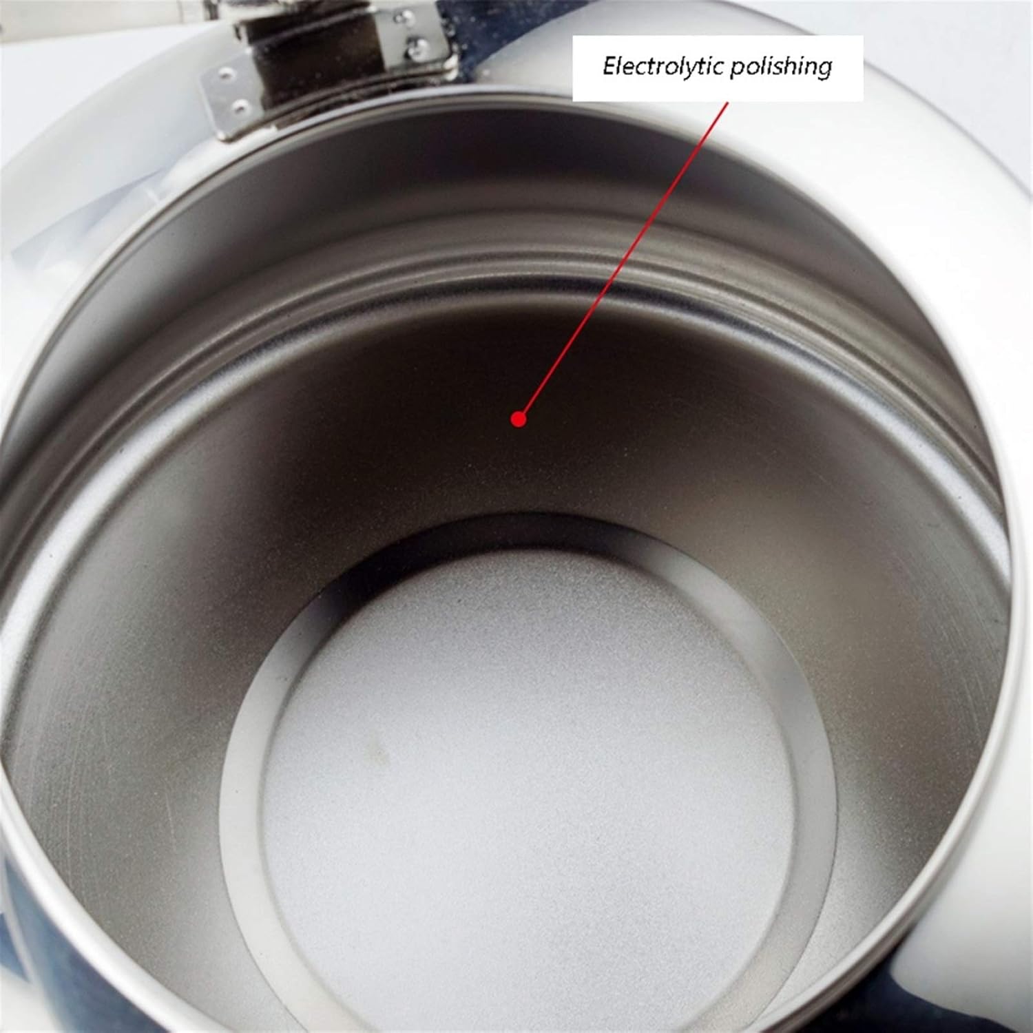 3L Stainless Steel Stovetop Tea Kettle with Whistle and Ergonomic Handle - Food Grade Teapot