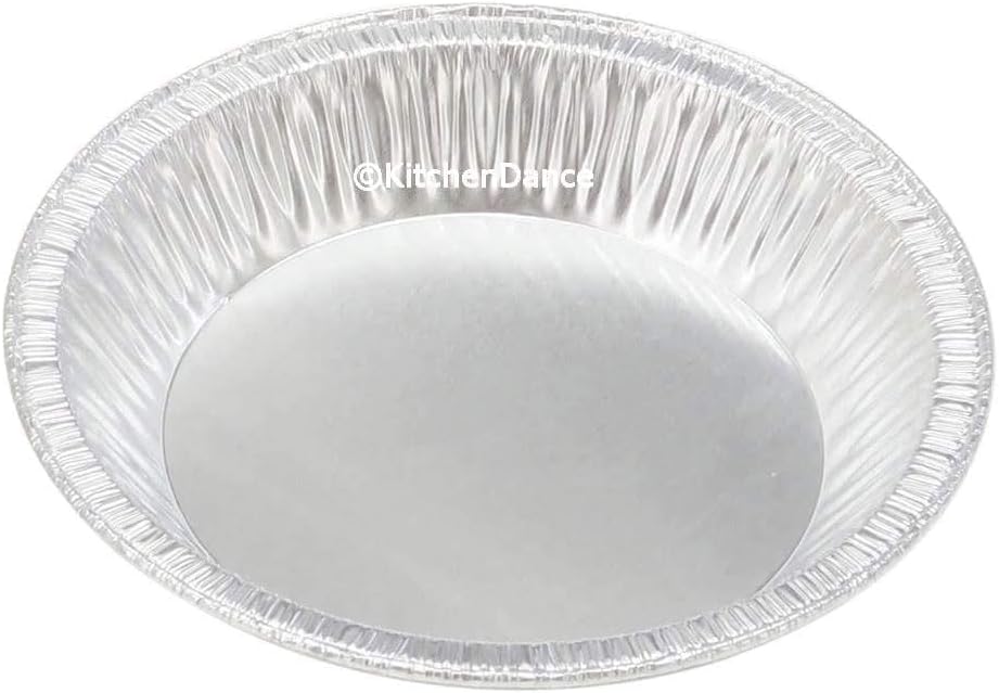 4 1/4" Round Disposable Aluminum Tart Pan - Freezer Safe Foil Pan for Cakes & Pies - Baking & Storing Food - Pack of 2000