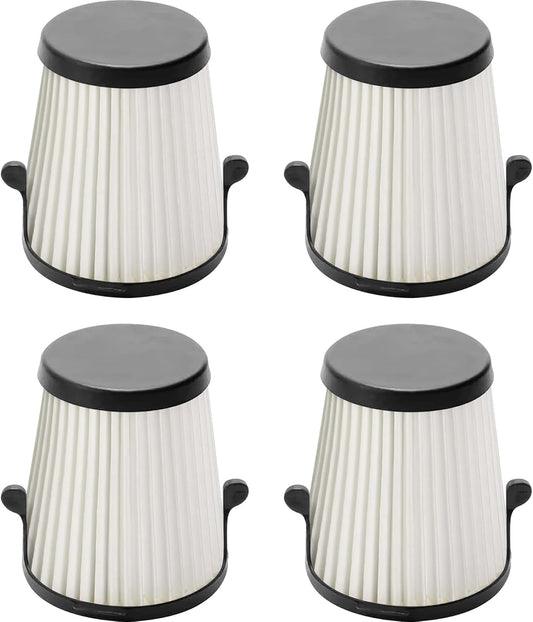 4 Pack Fette Filter HEPA Filter Replacement Compatible with Milwaukee M12 0850-20 Compact VAC - 49-90-1950