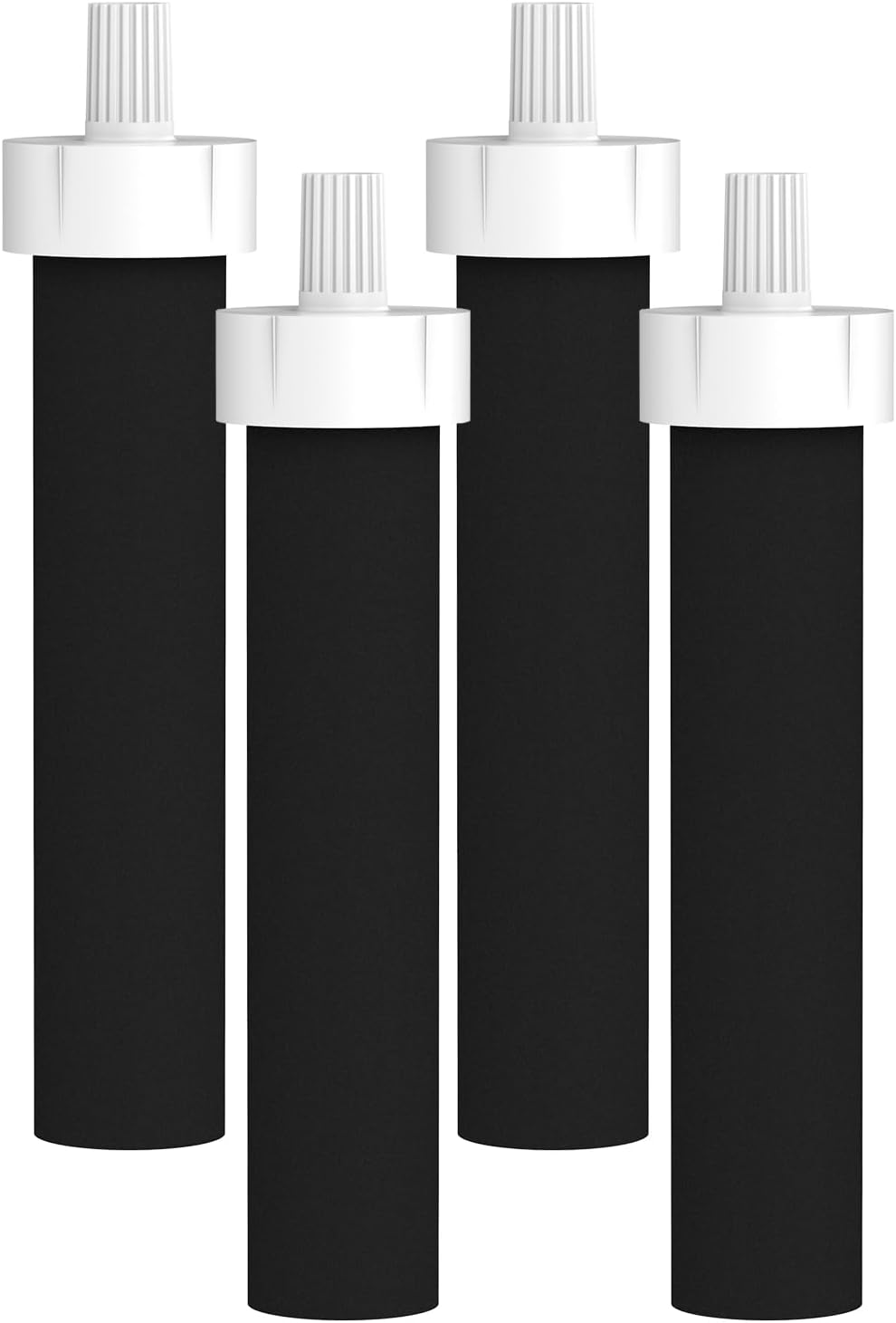 4-Pack Glacier Fresh Water Bottle Filters for Brita BB06, Brita Hard Sided, Sport - Replacement Filters
