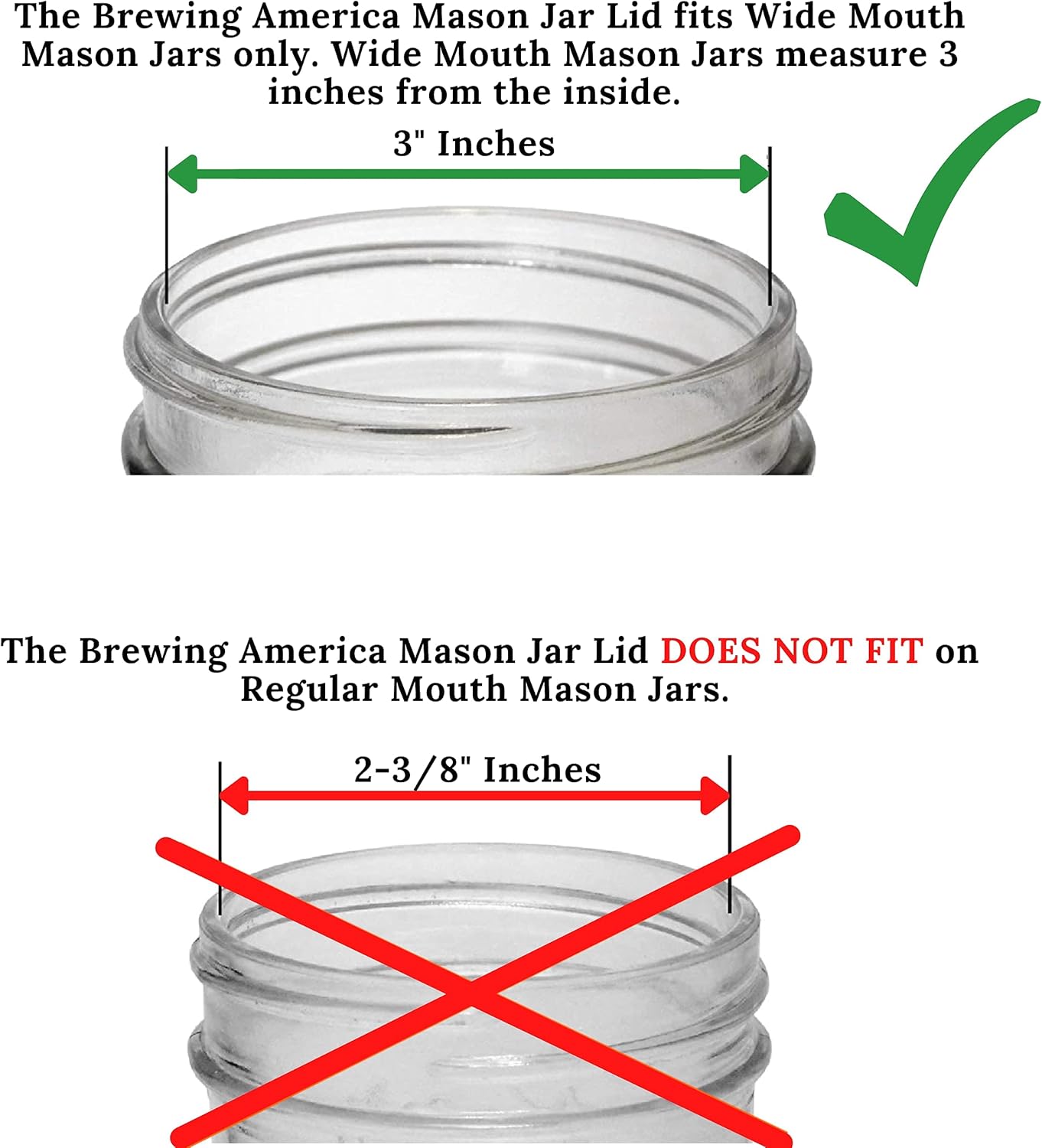 4 Pack USA Made Wide Mouth Mason Jar Lids with Flip Cap and Pour Spout - Leak-proof for Kerr and Ball Jars - Teal