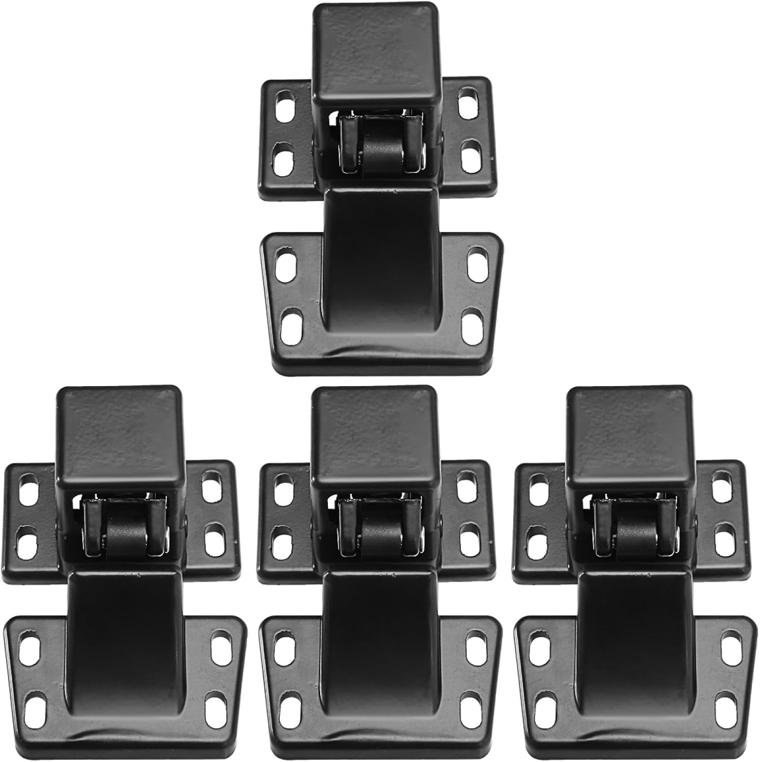 4 PCS Metal RV Transformation Lock Set for High-Temperature Paint Booths - Door Safety Latch Kit for RV Compartment Storage