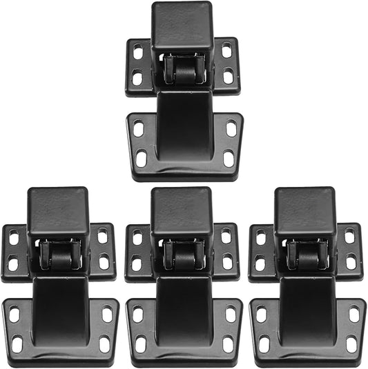 4 PCS Metal RV Transformation Lock Set for High-Temperature Paint Booths - Door Safety Latch Kit for RV Compartment Storage