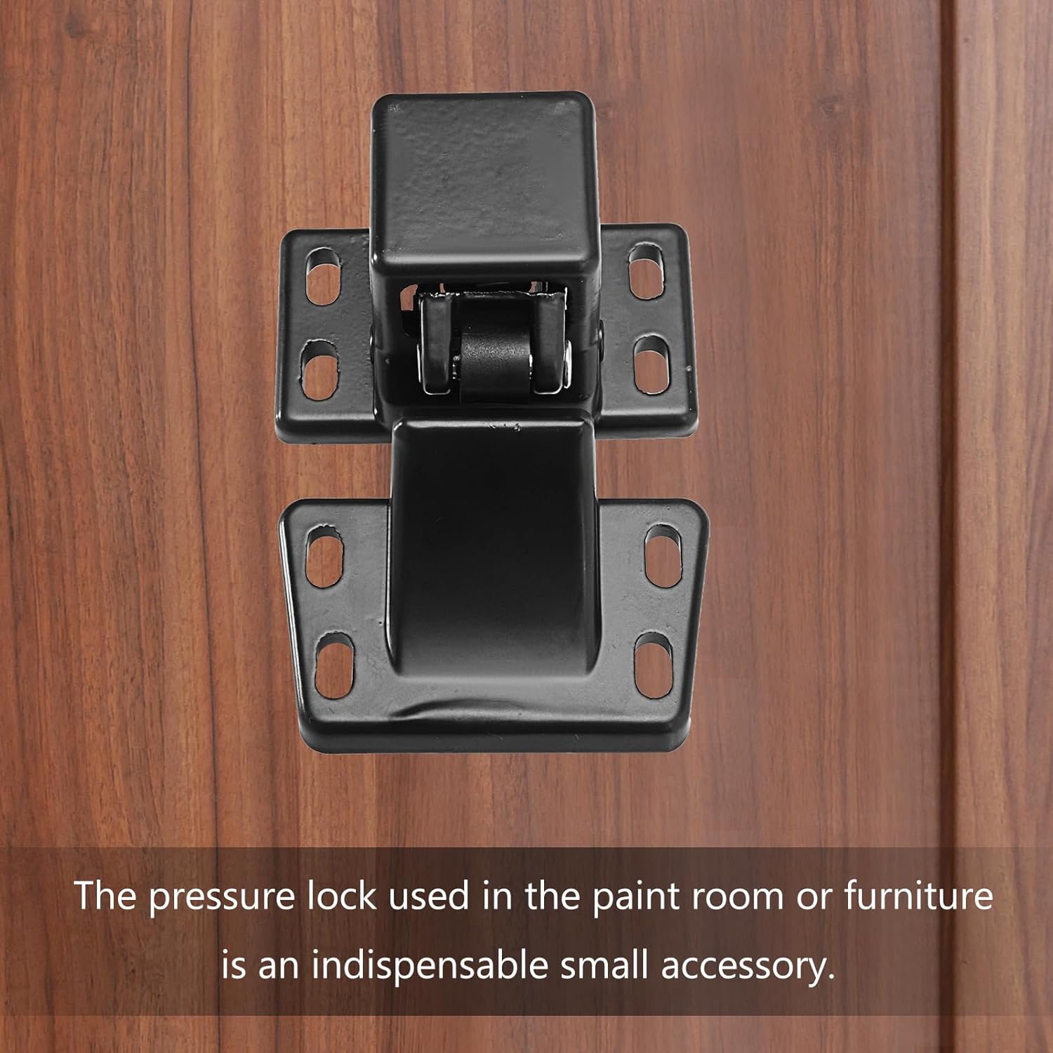 4 PCS Metal RV Transformation Lock Set for High-Temperature Paint Booths - Door Safety Latch Kit for RV Compartment Storage