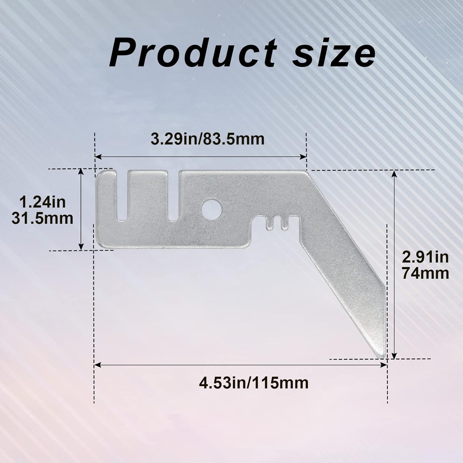 4 Piece 3'' Pipe and Drape Backdrop Kit with Double Stand & Cross Bar Hangers for Wedding Backdrops