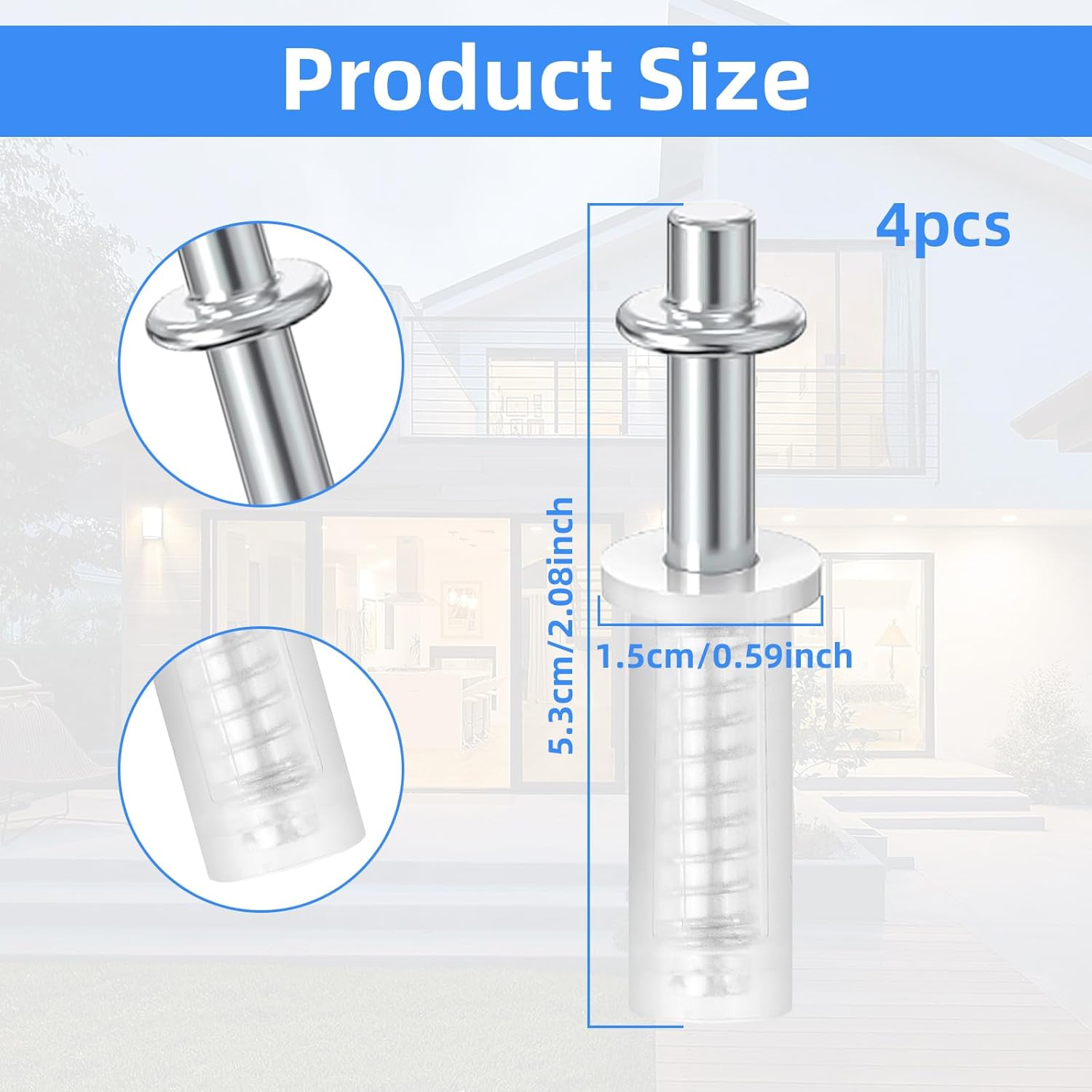4-Piece Bifold Door Hardware & Folding Door Repair Kit - Pocket Door, Accordion Door, Barn Door - Maintenance Tool Kit - WildKart