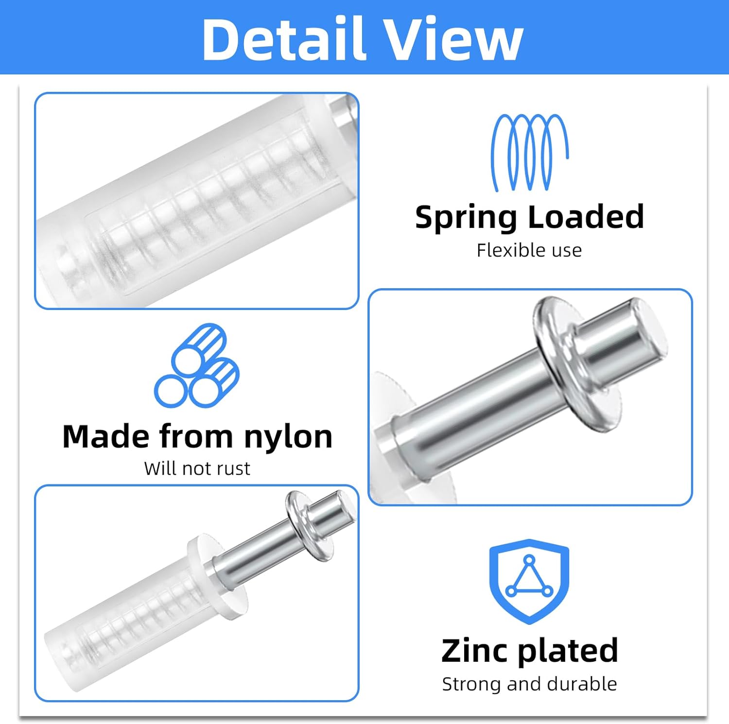4-Piece Bifold Door Hardware & Folding Door Repair Kit - Pocket Door, Accordion Door, Barn Door - Maintenance Tool Kit - WildKart