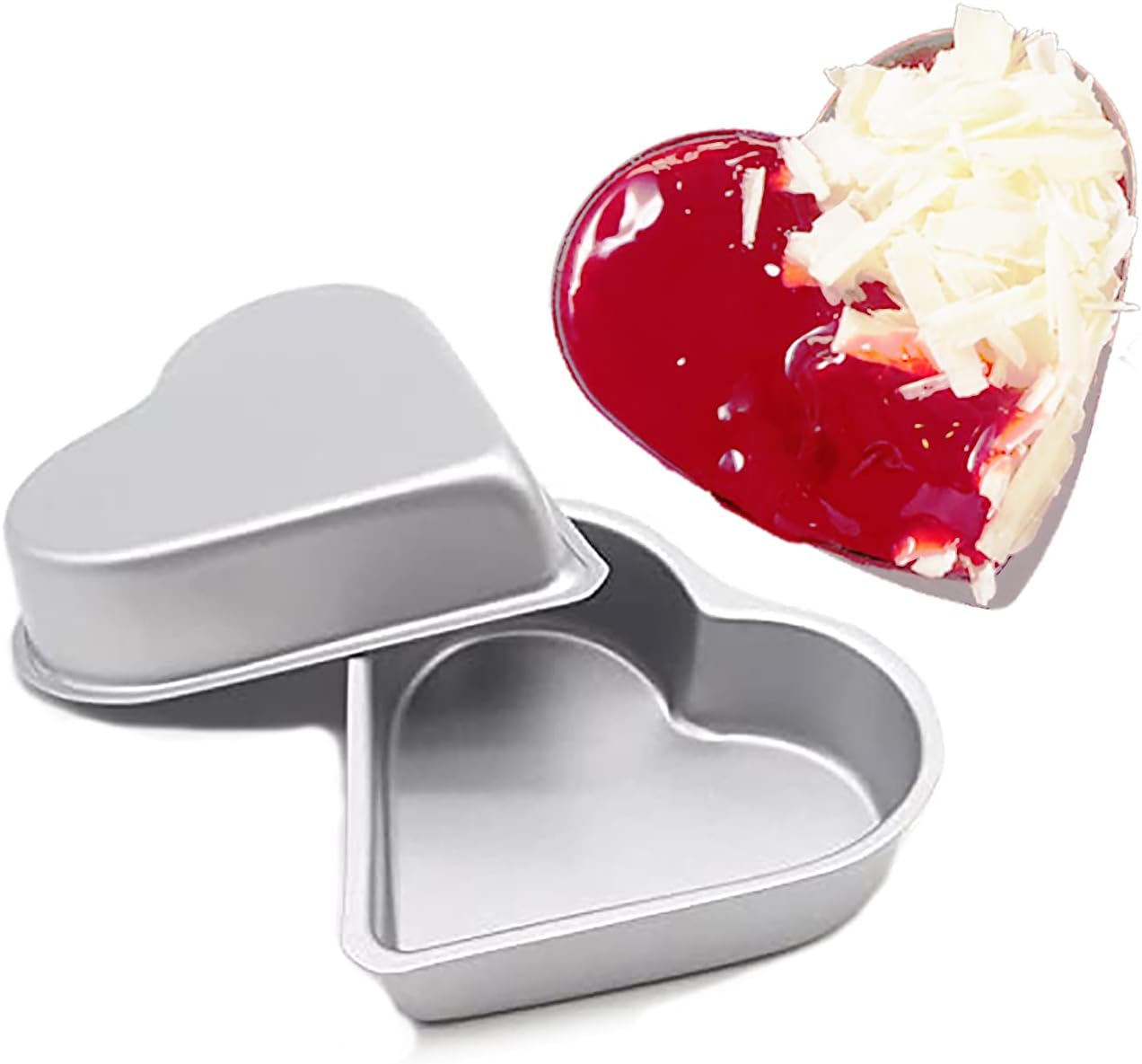 4-Piece Thymart Mini Tart Pan Set with Non-Stick Bottom for Baking in Oven and Instant Pot