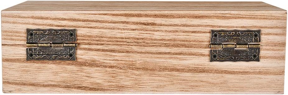 40-Piece Bronze Engraved Jewelry Box Hinge Repair Kit for Antique & Vintage Wooden Cases, Gift Boxes, Wine Boxes