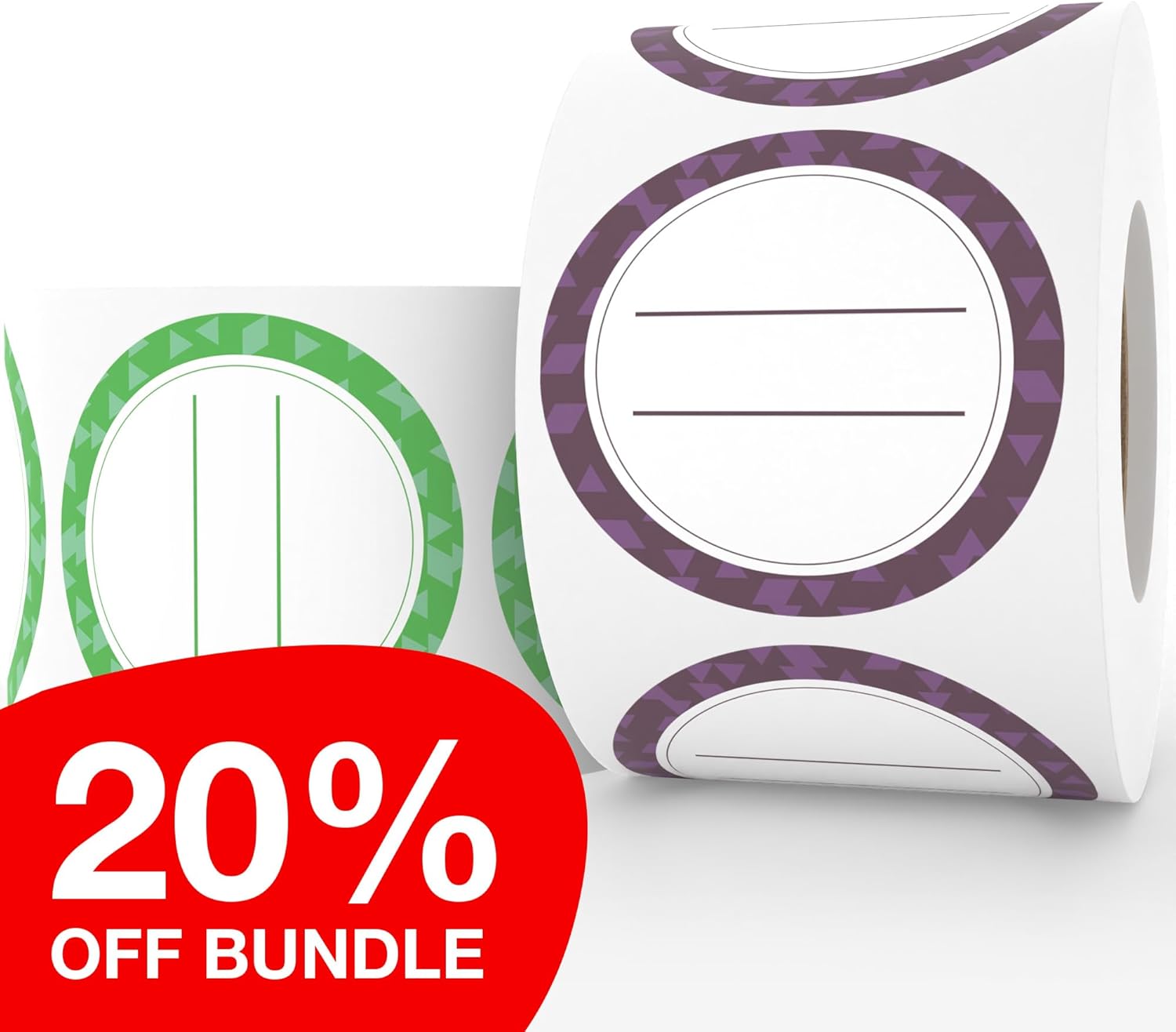 400 Pack Dissolvable Canning Labels for Jars - Removable 2" Mason Jar Labels - Dissolvable Food Labels for Containers - Homemade Canning Stickers