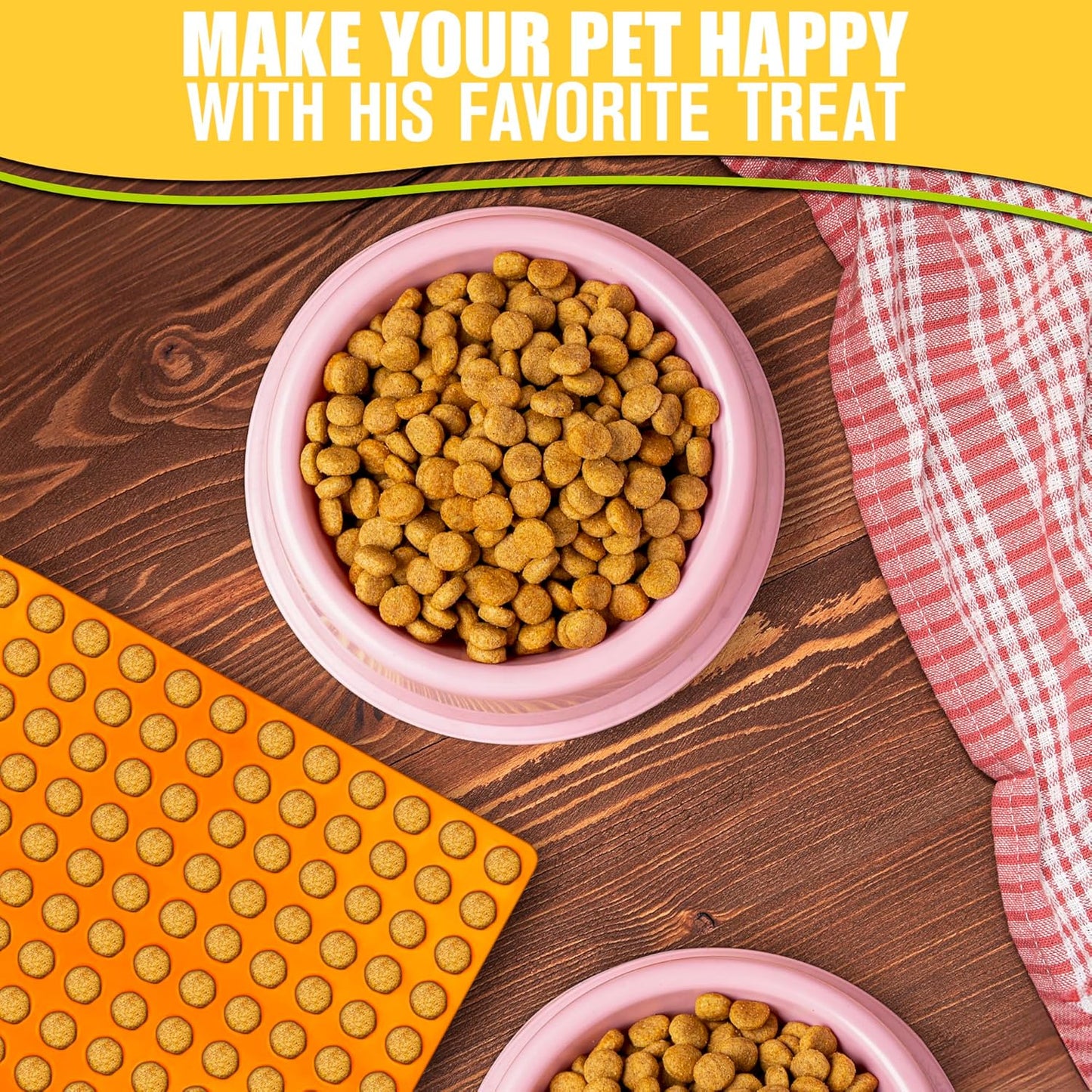 468-Cavity Dog Treat Silicone Mold - Large 15.7"x11" Orange Semi Sphere Mini Silicone Mold for Dog Treats