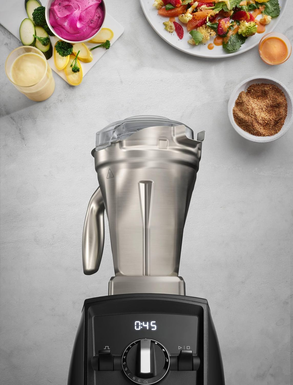 48 oz Vitamix Stainless Steel Container - Durable Blender Jar