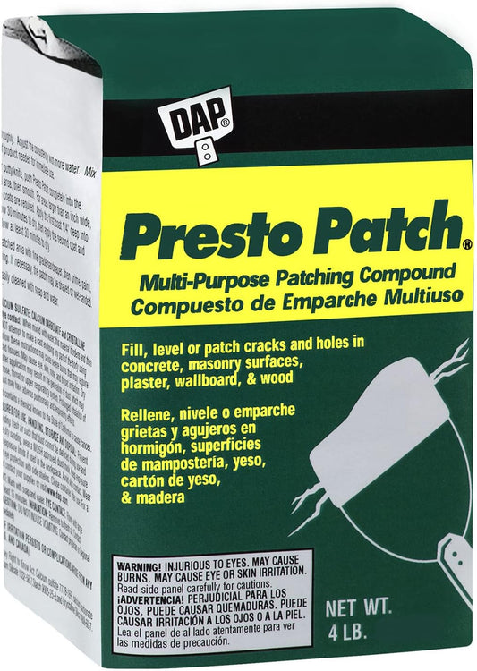 4lb Dap 58505 Presto Patch Multi Purpose Patching Compound