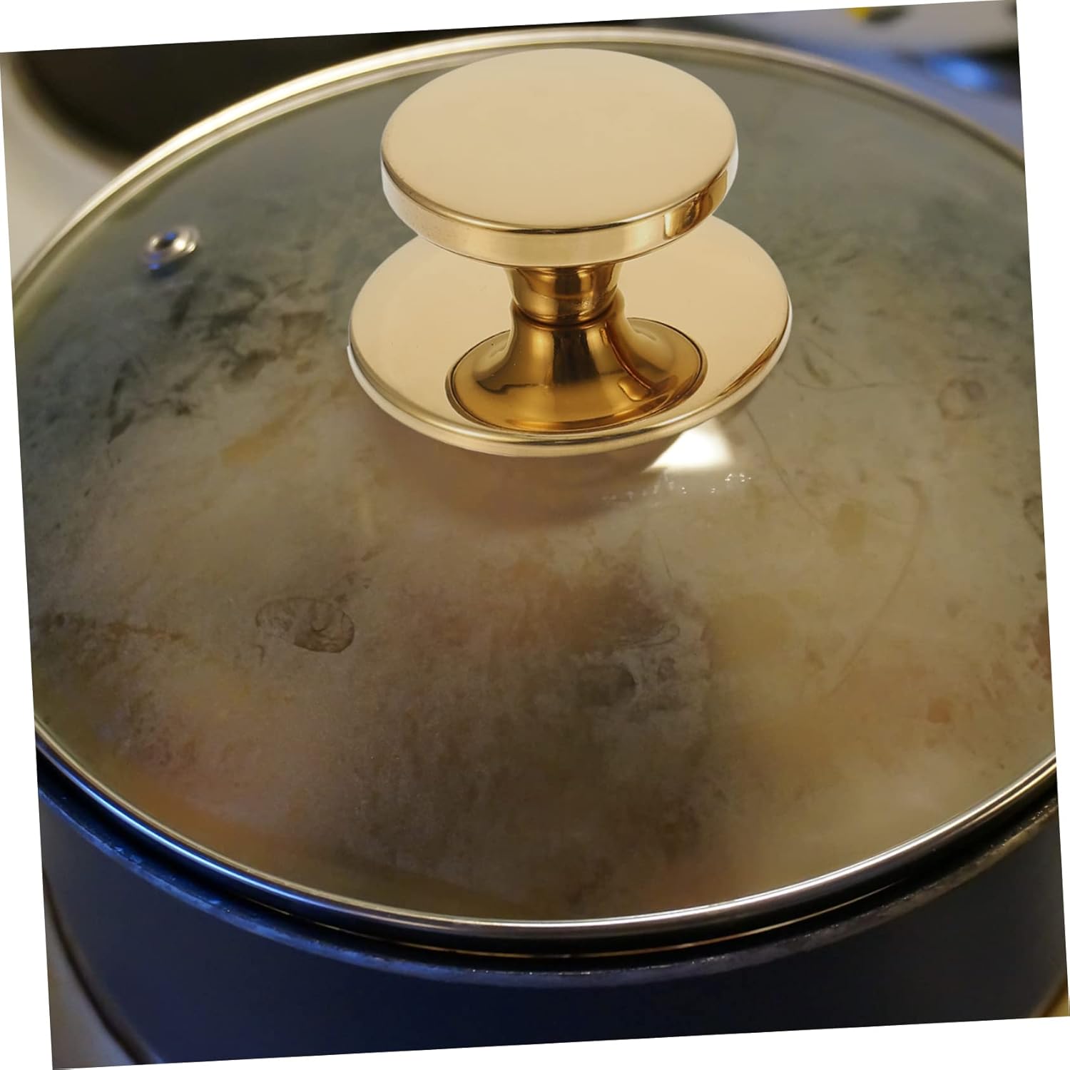 4Pcs Heat Resistant Stainless Steel Pot Cover Handles for Easy Pan Lid Handling