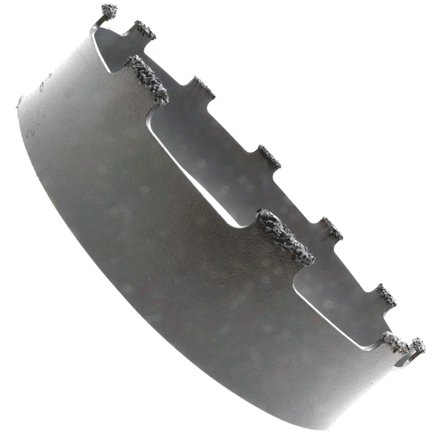 5" Hole Saw for Recessed Lighting & Speakers Installation - Carbide Grit Glass & Tile Cutter with Arbor Hex - Ideal for Drywall & Plaster Walls