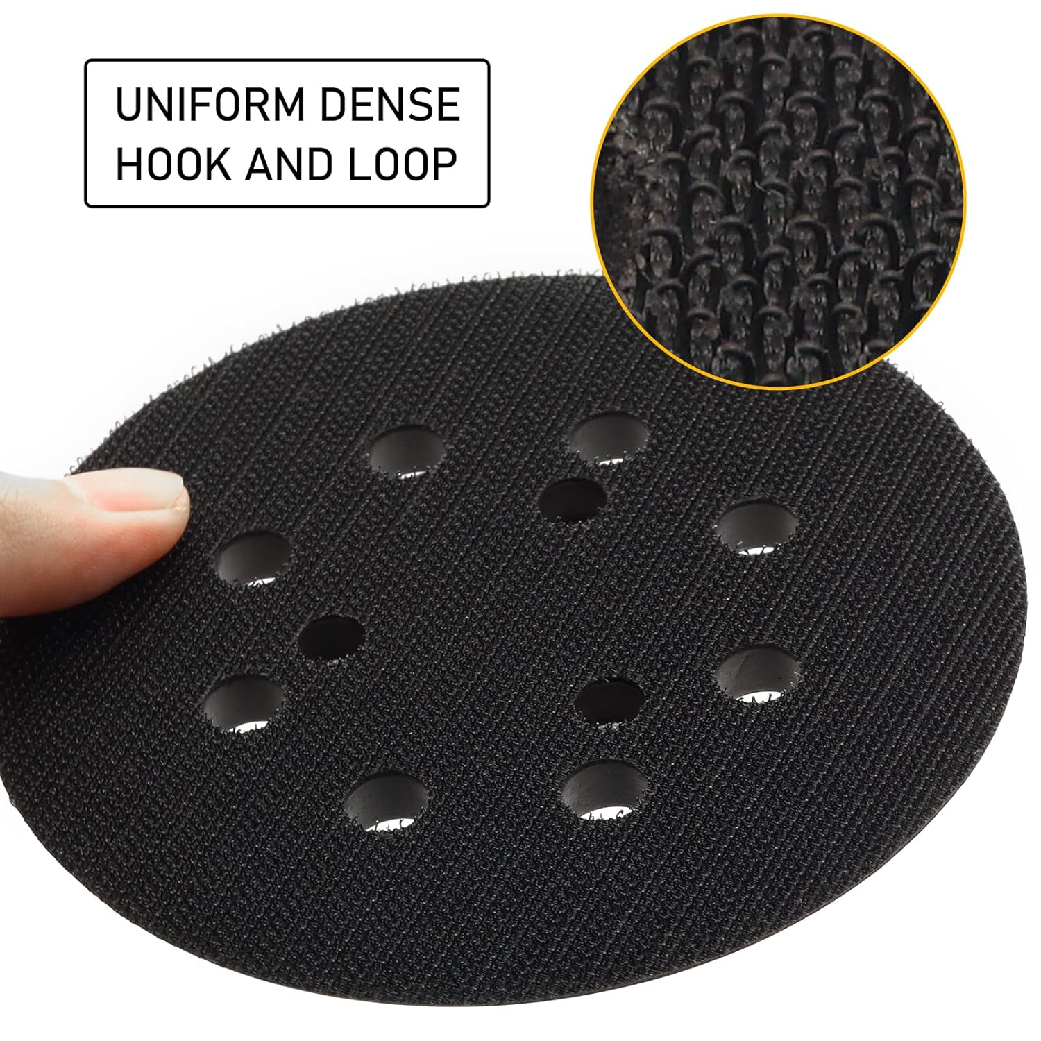 5 Inch Donanim D26451 Palm Sander Backing Pad Replacement for DeWalt D26453 Orbital Sander