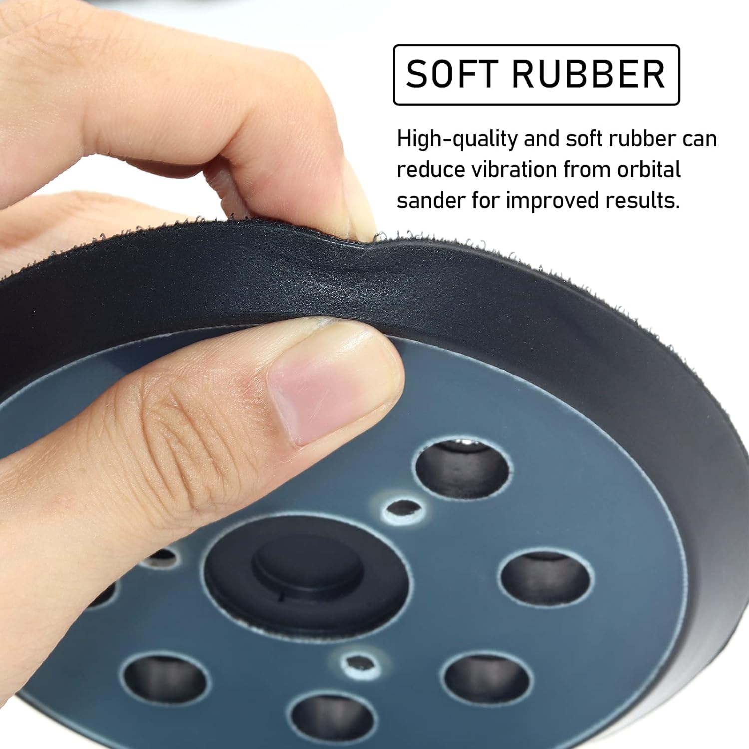 5 Inch Donanim D26451 Palm Sander Backing Pad Replacement for DeWalt D26453 Orbital Sander