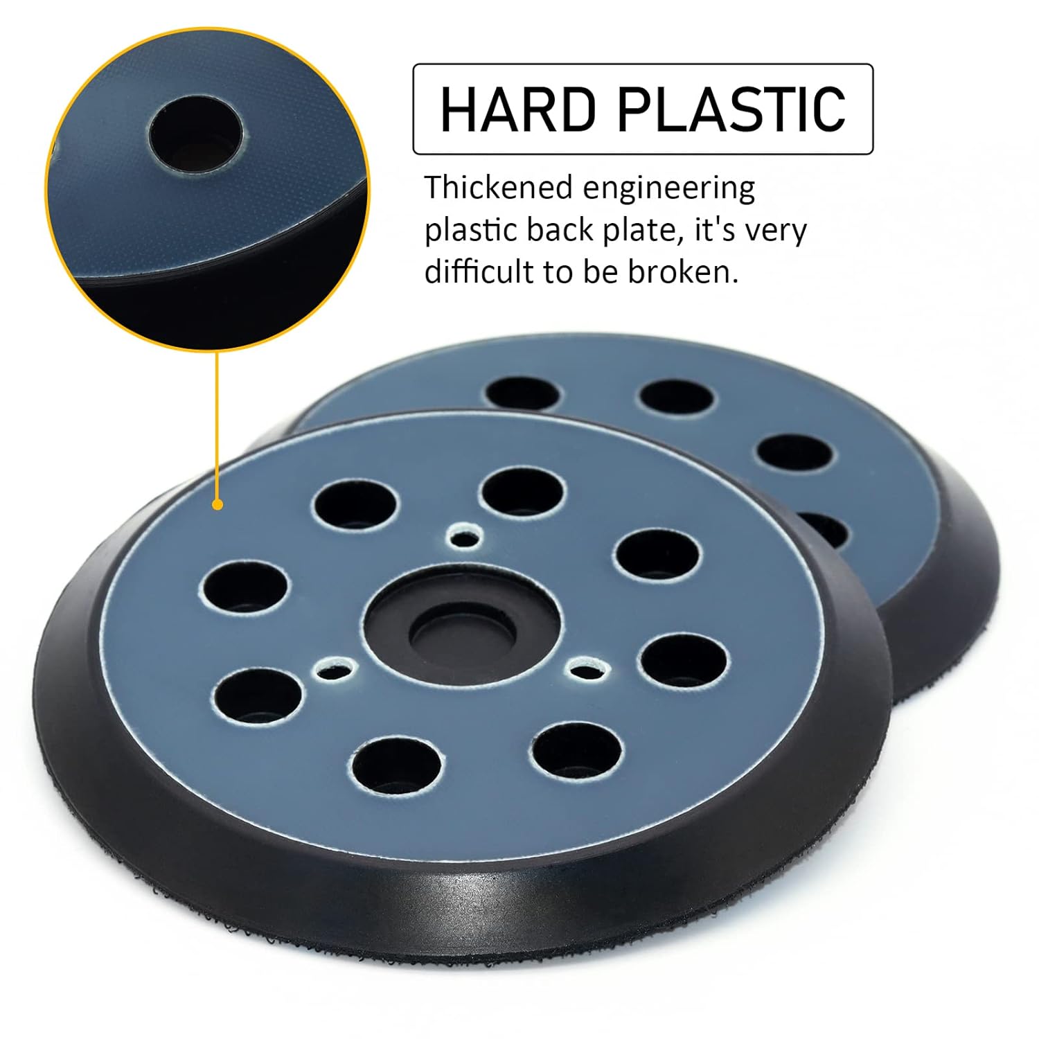 5 Inch Donanim D26451 Palm Sander Backing Pad Replacement for DeWalt D26453 Orbital Sander
