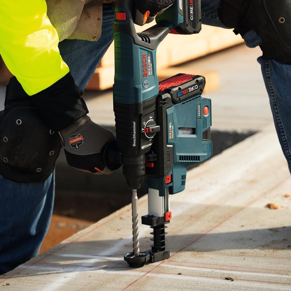 5-Piece Bosch SDS-Plus Bulldog Tough Rotary Hammer Bit Set HC4CK005