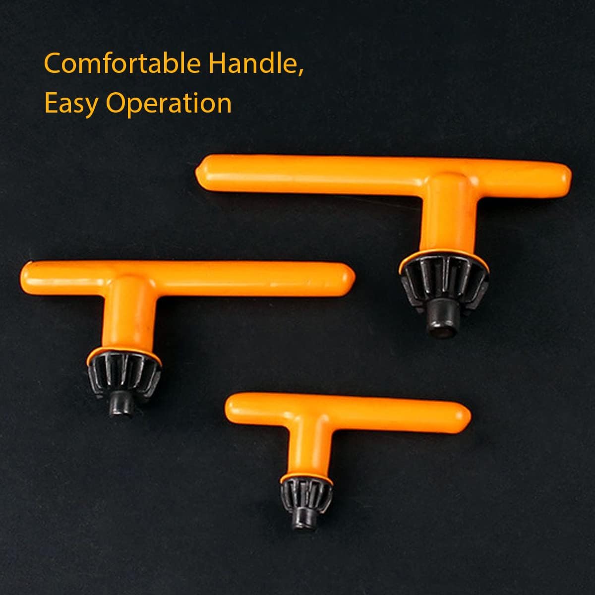 5-Piece Chuck Key Wrench Set for Electric Drills (3/4" to 1/4" Diameter) - Famgee Replacement Kit