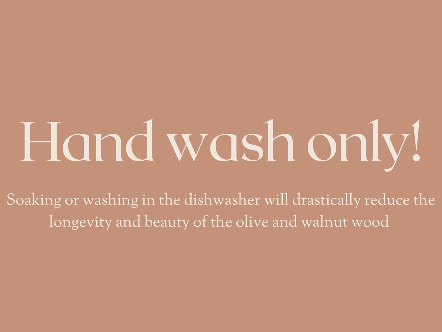 5-Piece Olive Wood Kitchen Utensil Set - Turner, Tongs, Slotted Spoon, Ladle, 12" Spoon - Best for Cooking with Nonstick Cookware