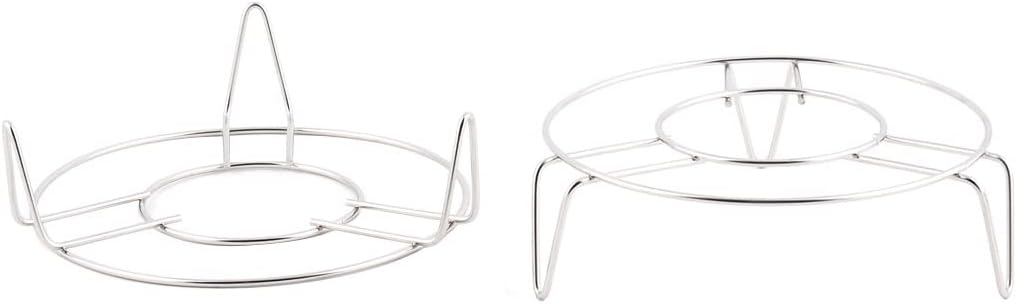 5-piece Stainless Steel Cookware Steamer Food Steaming Rack Stand - 15.5cm Diameter x 5cm - Model A16 432 0B4 F56 0D4