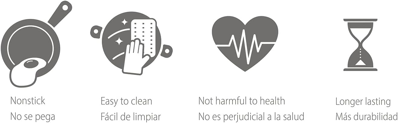 5 Piece Tramontina Sicilia Aluminum Nonstick Cookware Set in Hazelnut Color