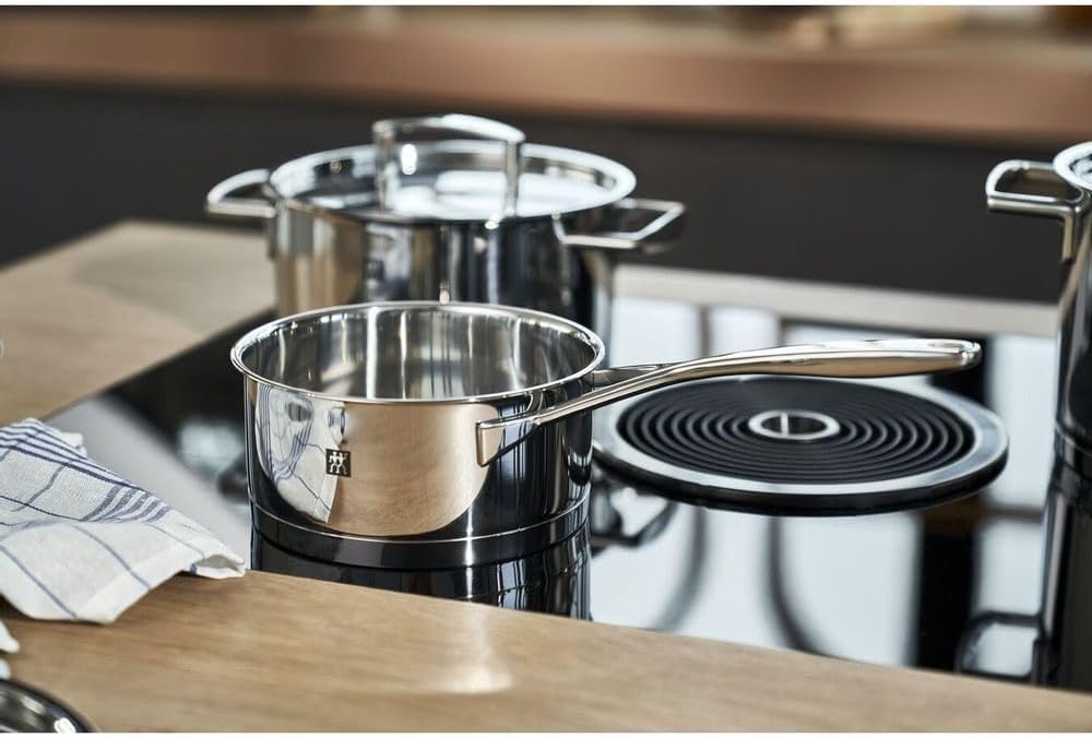 5-Piece ZWILLING Stainless Steel Pot Set with 4 Induction-Compatible Lids - Passion Collection