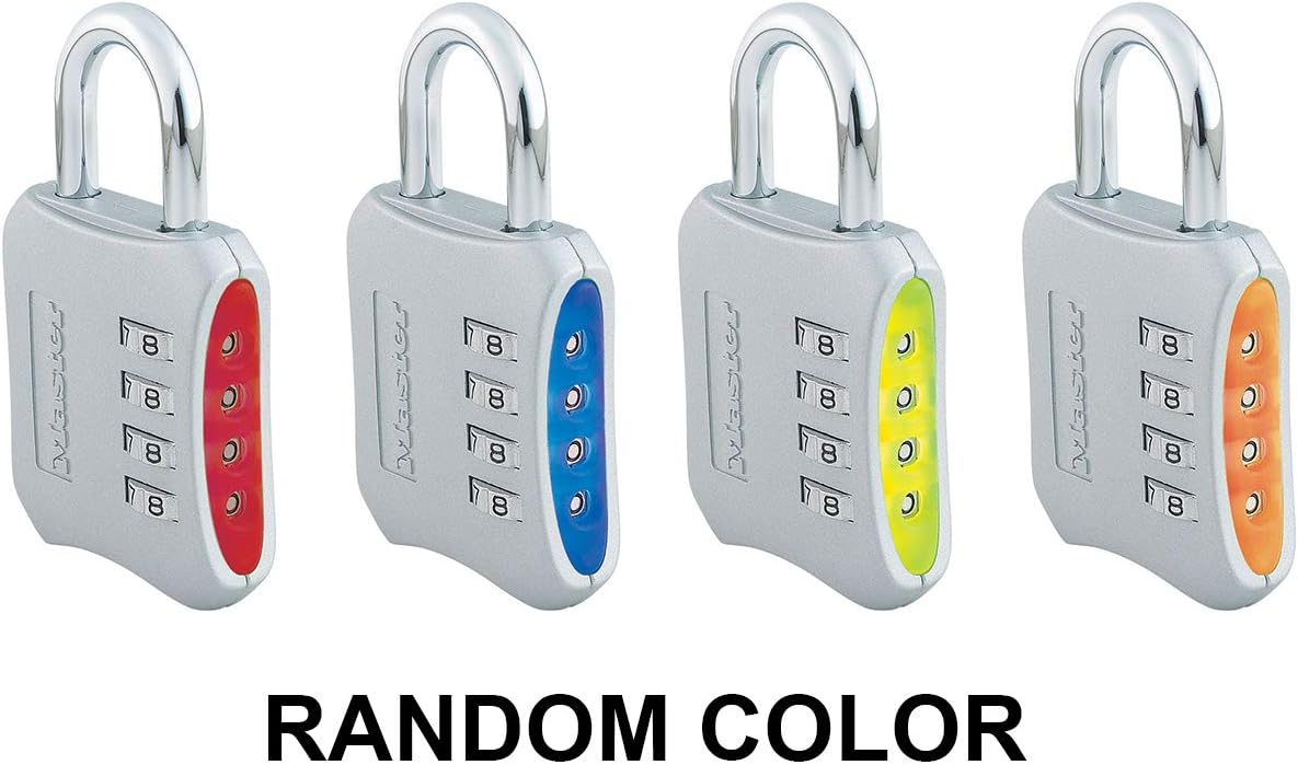 50 mm Programmable Combination Padlock by Master Lock - Assorted Colors