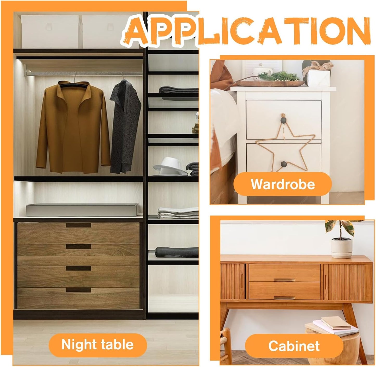 50 Pcs Plastic Drawer Wedges Support Brackets with Screws - Furniture Drawer Reinforcement Repair Kit