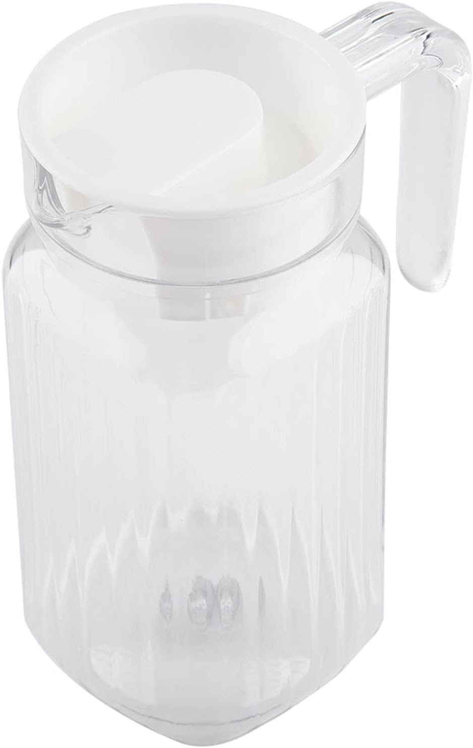 500ml Plastic Water Pitcher with Lid for Cold Beverages - Juice, Lemonade, Beer, Ice Tea - Agatige Juice Container