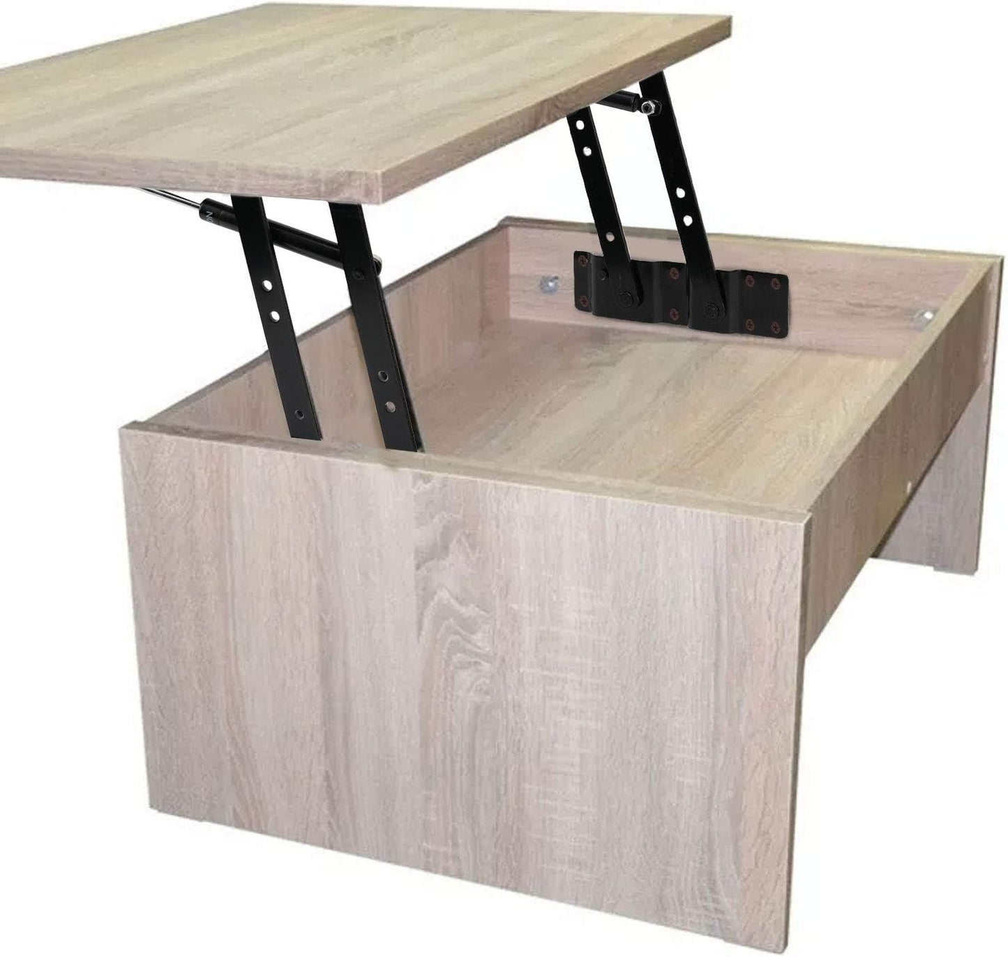 50kg Folding Lift-Up Table Hardware with Gas Hydraulic Hinge and Spring Bracket