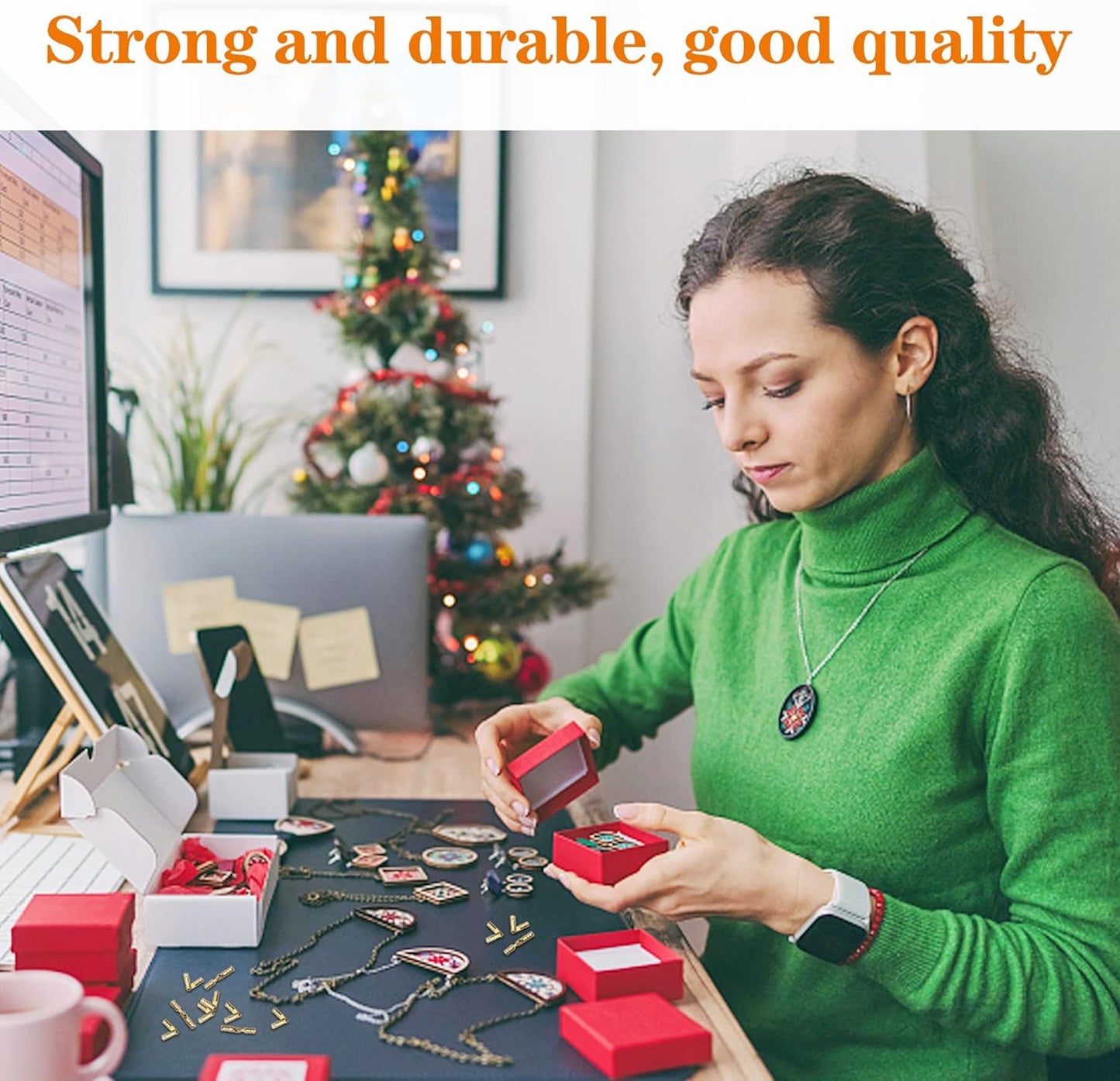 50Pcs Brass Concealed Barrel Hinges for Jewelry Boxes, Woodworking Projects, Music Boxes, Pencil Boxes, Hardwood Humidors